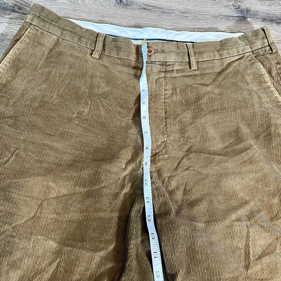 Polo Ralph Lauren Pants Mens 36X32 Brown Corduroy Stretch Classic Fit Preppy - Picture 6 of 13